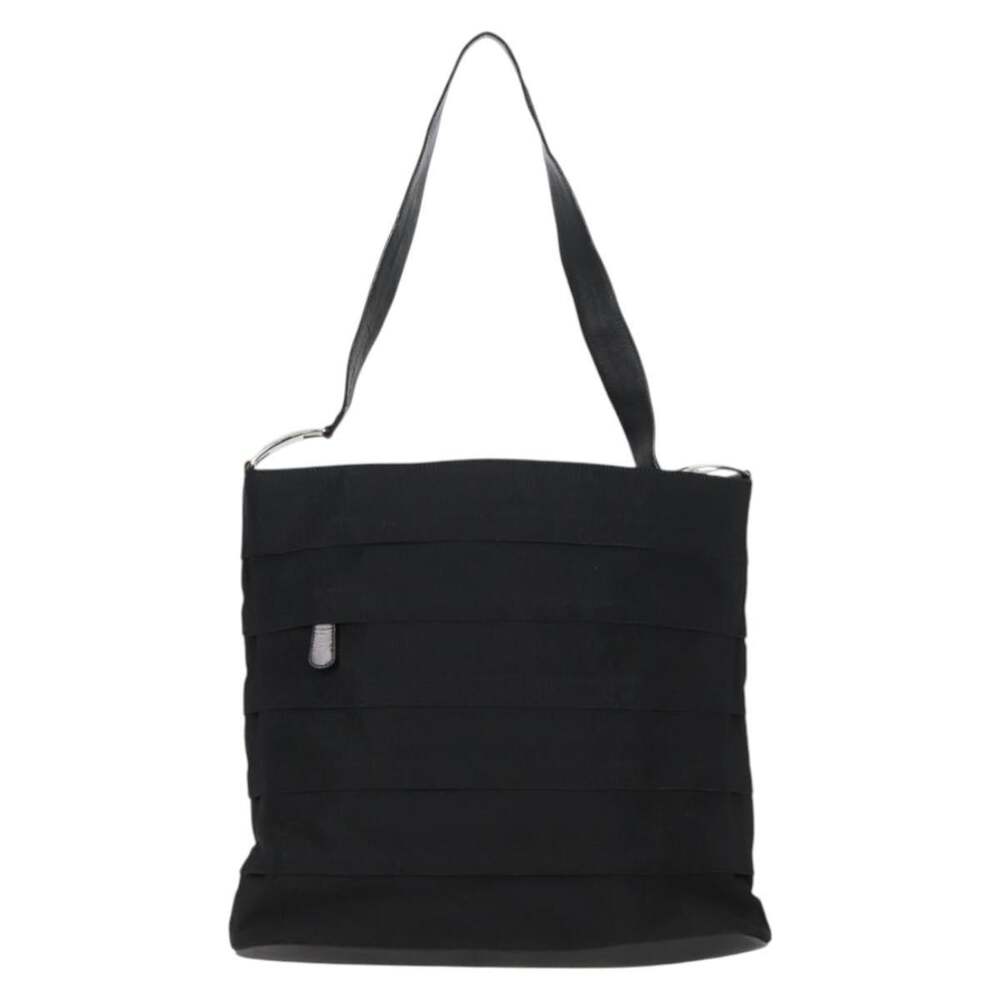 Salvatore Ferragamo Vara Shoulder Bag Black